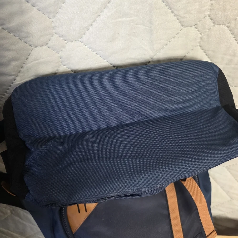 Swiss Tech Blue and Brown Backpack